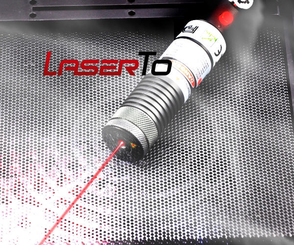 200mW Bombard Serie Puntatore Laser Rosso, 650nm Laser Portatile