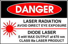 laser di classe IIIa
